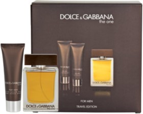 Dolce+%26amp%3B+Gabbana+The+One+For+Men+100mL+Eau+De+Toilette+3+Piece+Set
