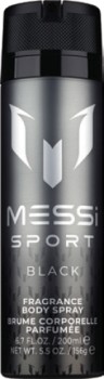 Messi+Sport+Black+Body+Spray+200mL