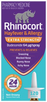Rhinocort-Hayfever-Allergy-Extra-Strength-Nasal-Spray-120-Sprays on sale