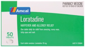 Amcal-Loratadine-10mg-50-Tablets on sale