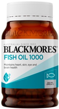 Blackmores+Fish+Oil+1000+200+Capsules