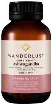Wanderlust+High+Strength+Ashwagandha+60+Capsules