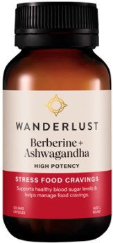 Wanderlust-Berberine-Ashwagandha-120-Capsules on sale