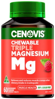 Cenovis-Chewable-Triple-Magnesium-Mg-60-Tablets on sale