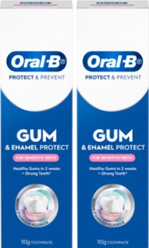 Oral-B-Gum-Enamel-Protect-Sensitive-Care-Toothpaste-110g on sale