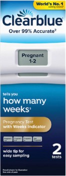 Clearblue+Digital+Pregnancy+Test+With+Weeks+Indicator+2+Pack