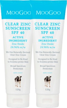 MooGoo+Clear+Zinc+Sunscreen+SPF+40+120g