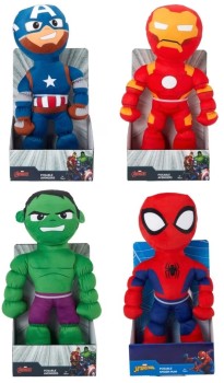 Marvel+Posable+Plush+Figure+-+Assorted