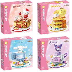 Keepplay+Hello+Kitty+Sanrio+Characters+Food+Party+Series+Playset+-+Assorted