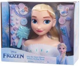 18+Piece+Disney+Frozen+Elsa+the+Snow+Queen+Deluxe+Styling+Head+Playset