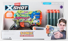 Zuru+X-Shot+Sonic+The+Hedgehog+8X+Skins+Menace+Blaster+Playset+-+Assorted
