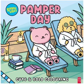 Sunny-Vibes-Pamper-Day-Cute-Bold-Colouring-Book on sale