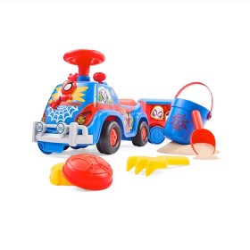 Kiddieland+Disney+Junior+Marvel+Spidey+and+His+Amazing+Friends+Lights+%26%23039%3BN%26%23039%3B+Sounds+Spidey%26%23039%3Bs+Camper+with+Trailer