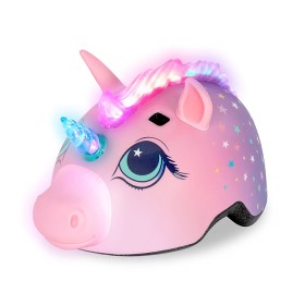 Unicorn+Light+Up+3D+Helmet