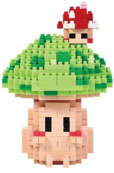 Mini+Blocks+Plant+Series+Mushroom+Friends+Playset+-+Assorted