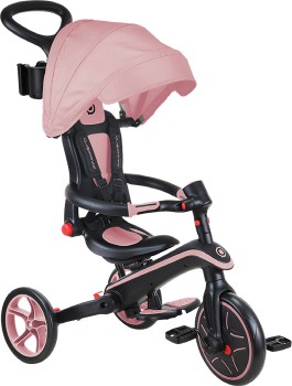 Globber+Explorer+Foldable+Trike+4-in-1+Pastel+Pink