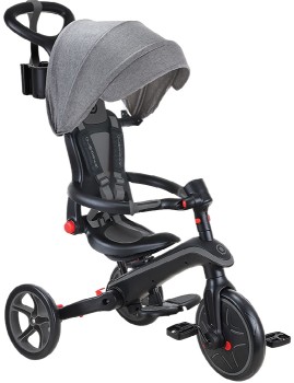 Globber-Explorer-Foldable-Trike-4-in-1-BlackGrey on sale