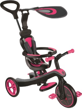 Globber-Explorer-Trike-4-in-1-Fuschia-Pink on sale