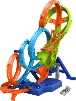 Hot+Wheels+4-Loop+Crash-Out+Track+Set
