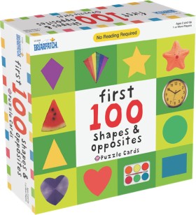 First-100-Shapes-Opposites-Puzzle-Cards on sale