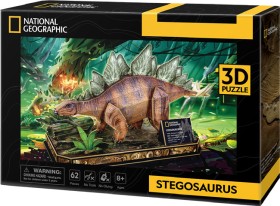 National+Geographic+Stegosaurus+3D+Puzzle+62+Pieces