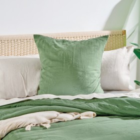 Savaya-Palm-European-Pillowcase-by-Habitat on sale