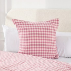 Maisie+Check+European+Pillowcase+by+Habitat