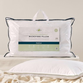Hypoallergenic+Microfibre+Medium+Pillow+by+Greenfirst%26reg%3B