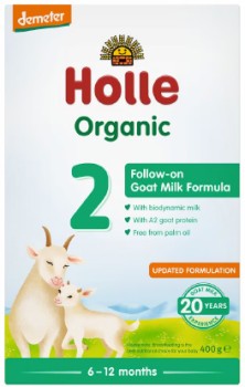 Holle-Organic-Goat-Milk-Follow-On-Infant-Formula-2-with-DHA-400g on sale