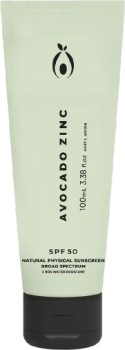 Avocado+ZInc+Physical+Sunscreen+100ml