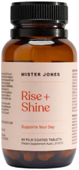 Mister+Jones+Rise+%2B+Shine+60+Tablets