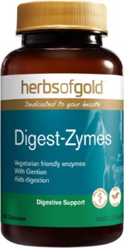 Herbs-of-Gold-Digest-Zymes-60-Capsules on sale