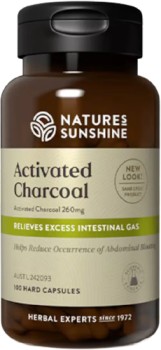 Natures-Sunshine-Activated-Charcoal-100-Capsules on sale