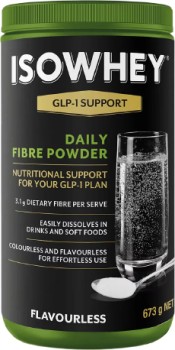 Isowhey+GLP-1+Support+Daily+Fibre+Powder+Flavourless+673g