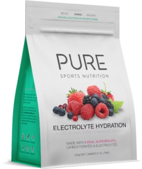 Pure+Sports+Nutrition+Electrolyte+Hydration+Superfruits+500g