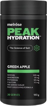 Melrose-Peak-Hydration-Powder-Green-Apple-180g on sale