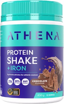 Athena-Protein-Iron-Chocolate-450g on sale