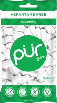 PUR+Spearmint+Gum+Bag+77g