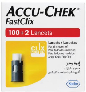 Accu-Chek+Fastclix+Lancets+102+Pack