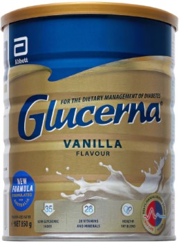 Glucerna-Shake-Vanilla-Flavour-850g on sale