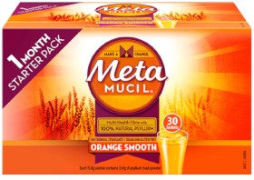 Metamucil+Fibre+Supplement+Smooth+Orange+30+Doses