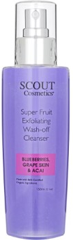 Scout-Super-Fruit-Exfoliating-Wash-Off-Cleanser-with-Blueberries-Grape-Skin-and-Acai-150ml on sale