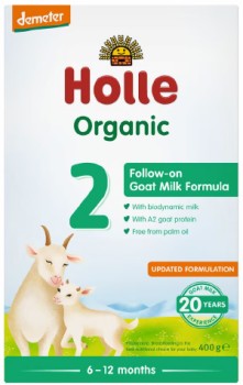 Holle+Goat+Milk+Follow-On+Infant+Formula+2+with+DHA+400g