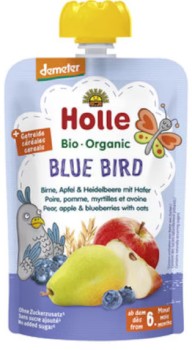 Holle-Blue-Bird-Pear-Apple-Blueberries-with-Oats-100g on sale