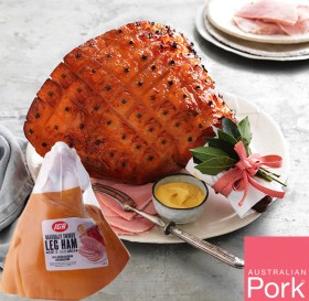 IGA-Half-Leg-Ham-Bone-In on sale