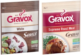 Gravox-Gravy-or-Sauce-Mix-29g-Selected-Varieties on sale