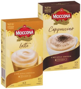 Moccona+Coffee+Sachets+8%E2%80%9110+Pack+Selected+Varieties