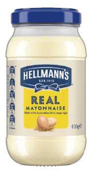 Hellmanns-Mayonnaise-Jar-400g-Selected-Varieties on sale