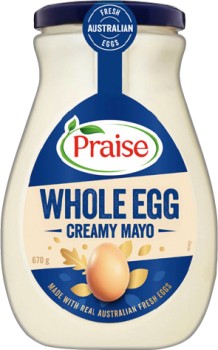 Praise+Whole+Egg+Creamy+Mayo+670g