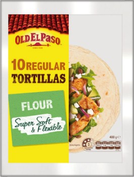 Old-El-Paso-Tortillas-Regular-10-Pack on sale